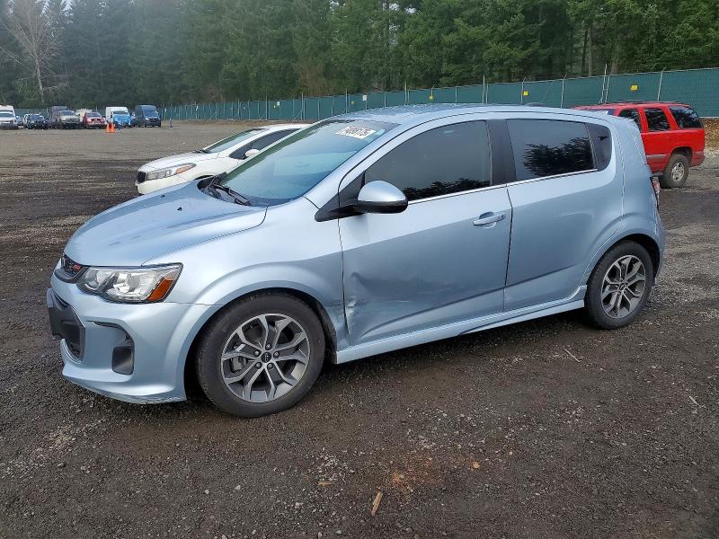 CHEVROLET SONIC LT 2018 with VIN 1G1JD6SG0J4129896 - Photo from auction