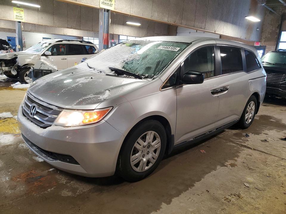 HONDA ODYSSEY LX 2011 with VIN 5FNRL5H23BB007093 - Photo from auction