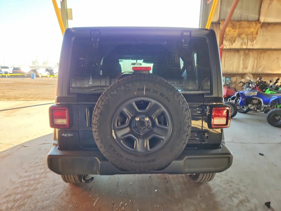 Photo 6 from auction – 2025 JEEP WRANGLER with VIN 1C4PJXDG4SW555836