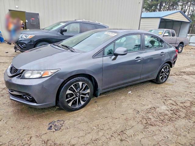HONDA CIVIC EXL 2013 with VIN 19XFB2F94DE018911 - Photo from auction