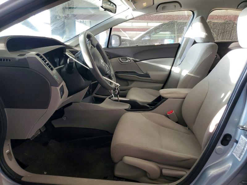 Photo 7 from auction – 2012 HONDA CIVIC LX with VIN 19XFB2F54CE018449