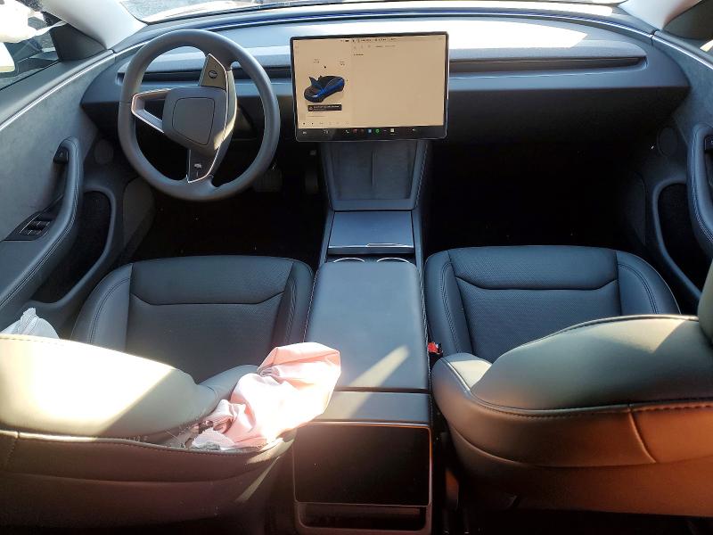 Photo 8 from auction – 2024 TESLA MODEL 3 with VIN 5YJ3E1EB2RF843520