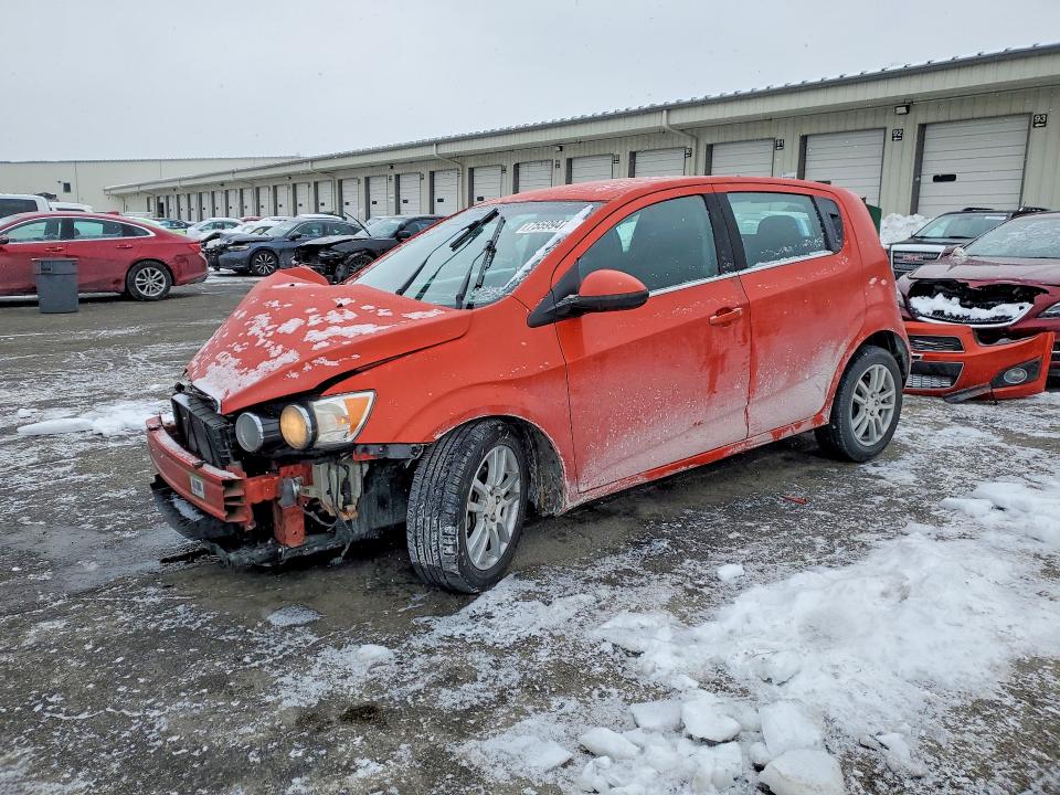 CHEVROLET SONIC LT 2012 with VIN 1G1JC6SH6C4134700 - Photo from auction