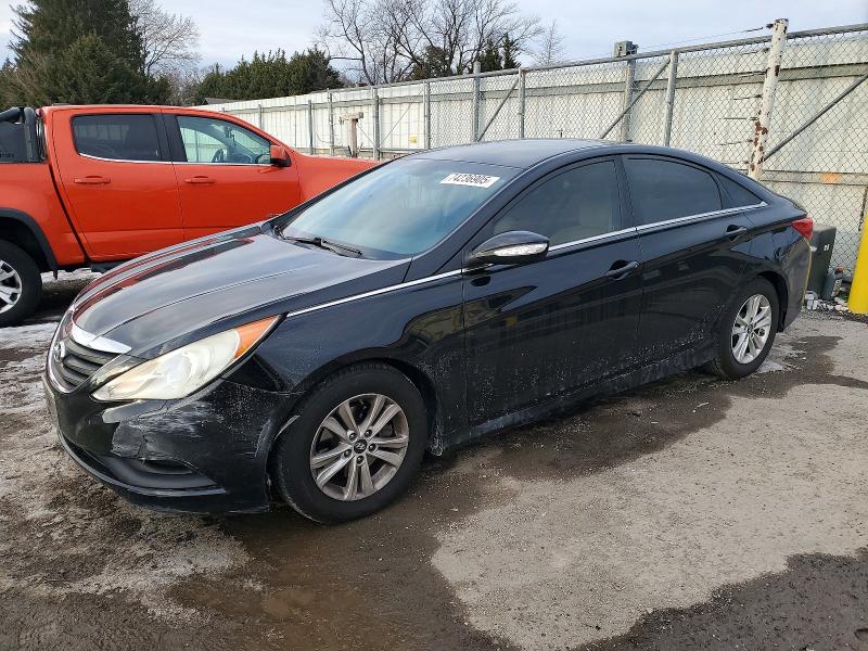 Photo 1 from auction – 2014 HYUNDAI SONATA GLS with VIN 5NPEB4AC3EH913197