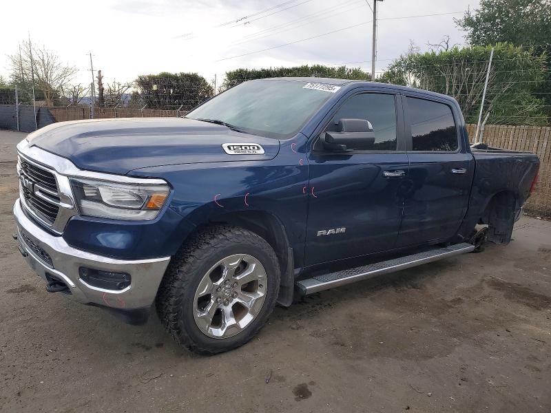 RAM 1500 2019 with VIN 1C6SRFFT1KN587907 - Photo from auction