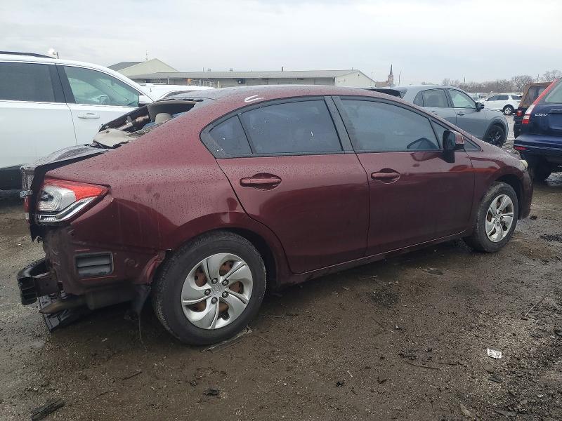 Photo 3 from auction – 2013 HONDA CIVIC LX with VIN 19XFB2F59DE007772