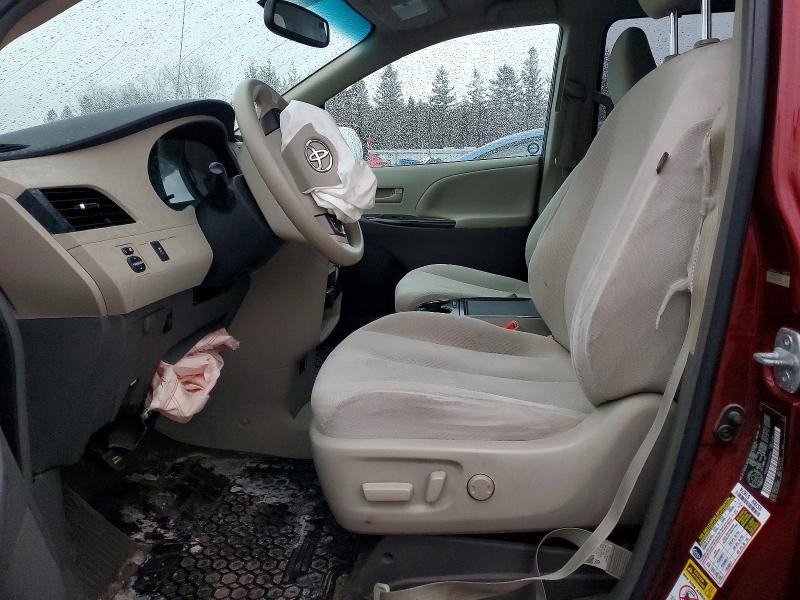 Photo 7 from auction – 2012 TOYOTA SIENNA LE with VIN 5TDKK3DC2CS232691