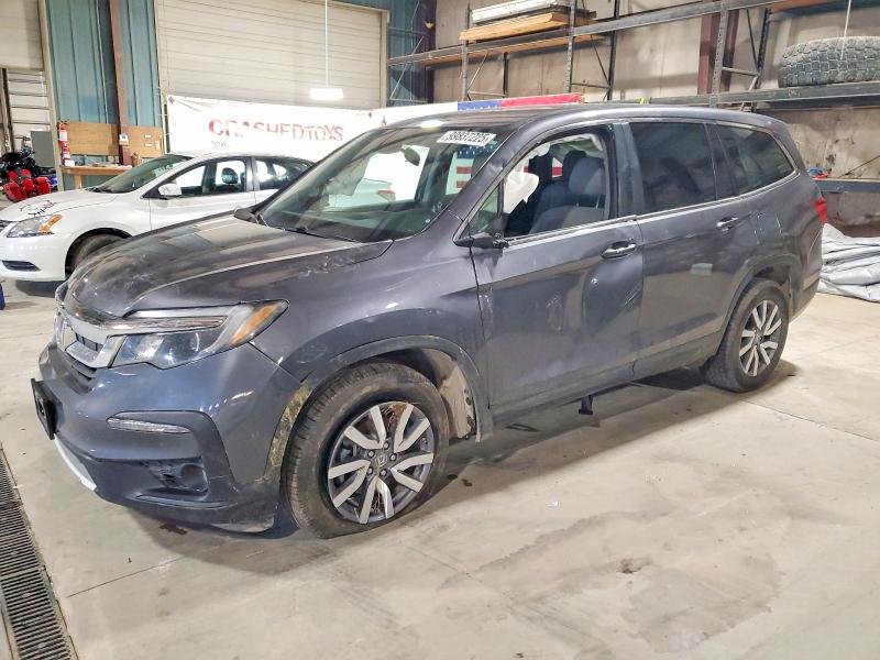 HONDA PILOT EX 2019 with VIN 5FNYF6H38KB101374 - Photo from auction