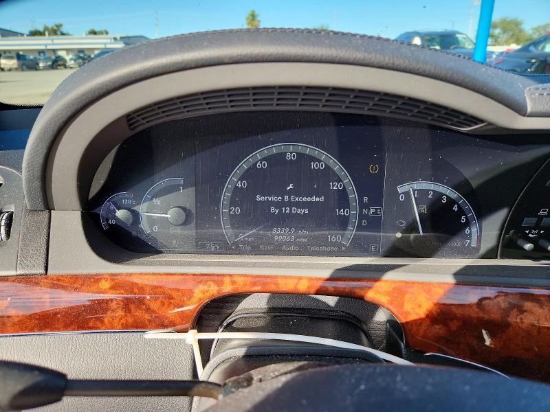 Photo 9 from auction – 2012 MERCEDES-BENZ S 550 with VIN WDDNG7DB2CA429926