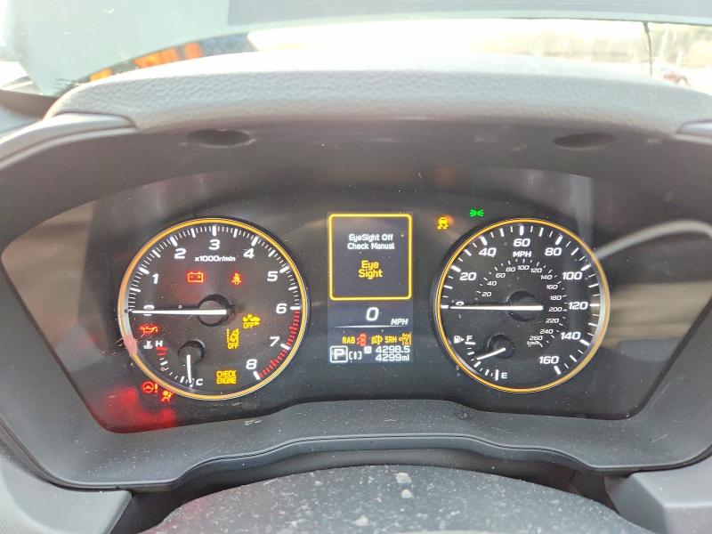 Photo 9 from auction – 2025 SUBARU CROSSTREK with VIN 4S4GUHT60S3723488