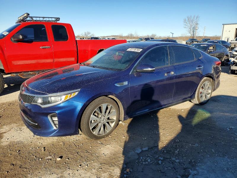 KIA OPTIMA LX 2018 with VIN 5XXGT4L30JG250356 - Photo from auction