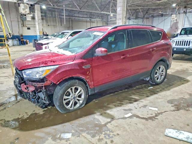 FORD ESCAPE SE 2018 with VIN 1FMCU0GD5JUC46896 - Photo from auction