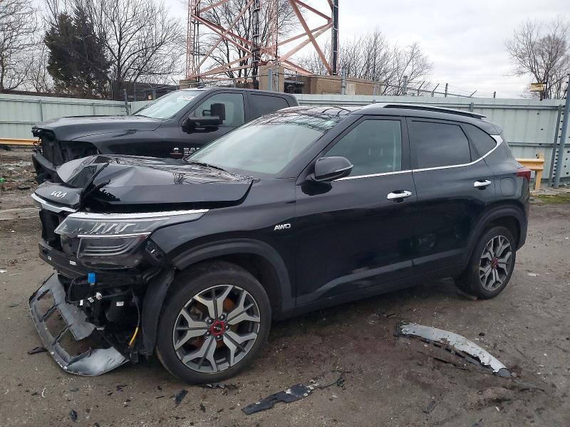 KIA SELTOS 2022 with VIN KNDETCA21N7339878 - Photo from auction