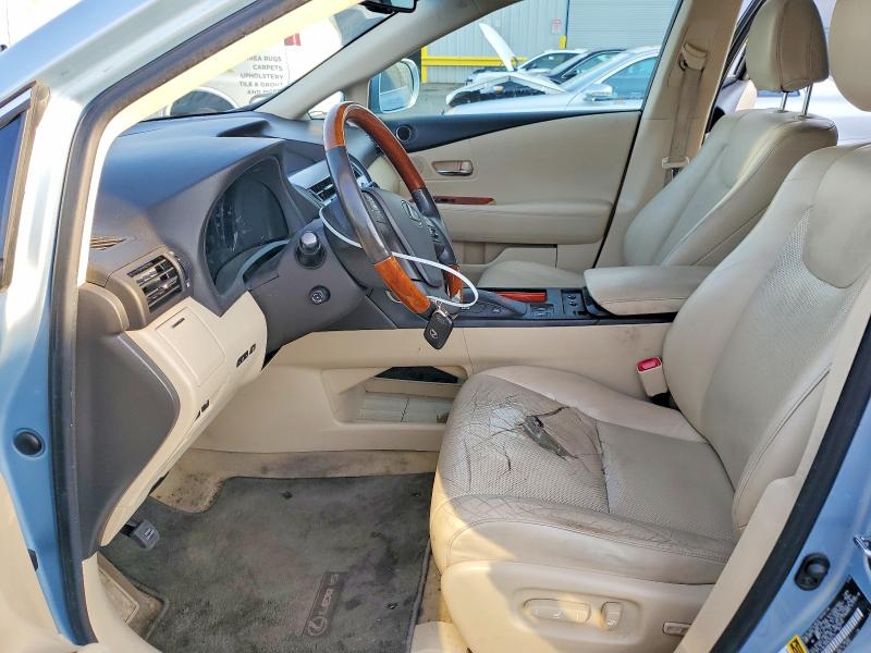 Photo 7 from auction – 2010 LEXUS RX 350 with VIN JTJBK1BA0A2402179