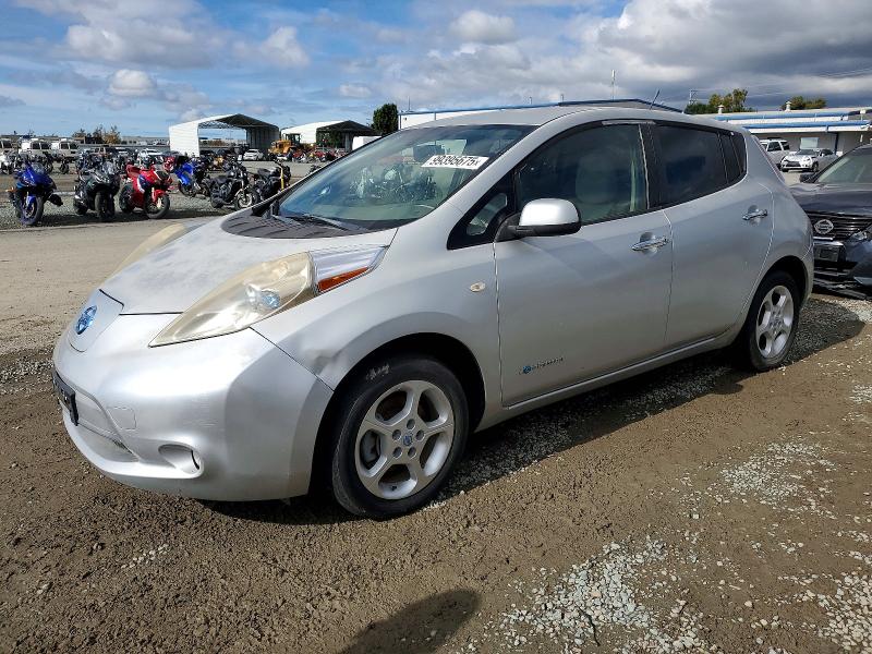 NISSAN LEAF 2011 with VIN JN1AZ0CP2BT002517 - Photo from auction