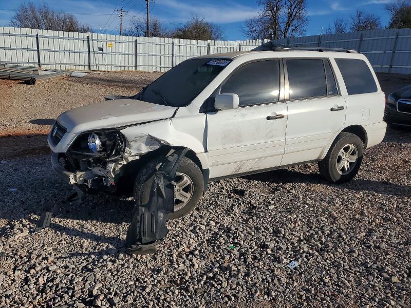 HONDA PILOT EXL 2005 with VIN 5FNYF18685B047365 - Photo from auction
