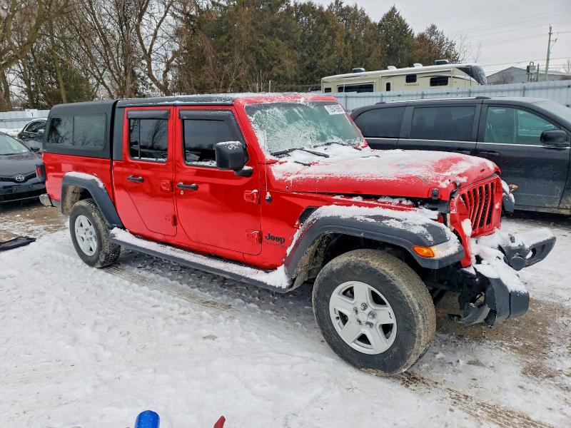 Photo 4 from auction – 2020 JEEP GLADIATOR with VIN 1C6HJTAG5LL104183