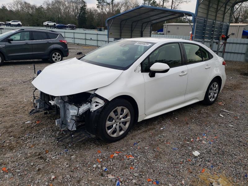 TOYOTA COROLLA LE 2022 with VIN JTDEPMAE1N3022565 - Photo from auction