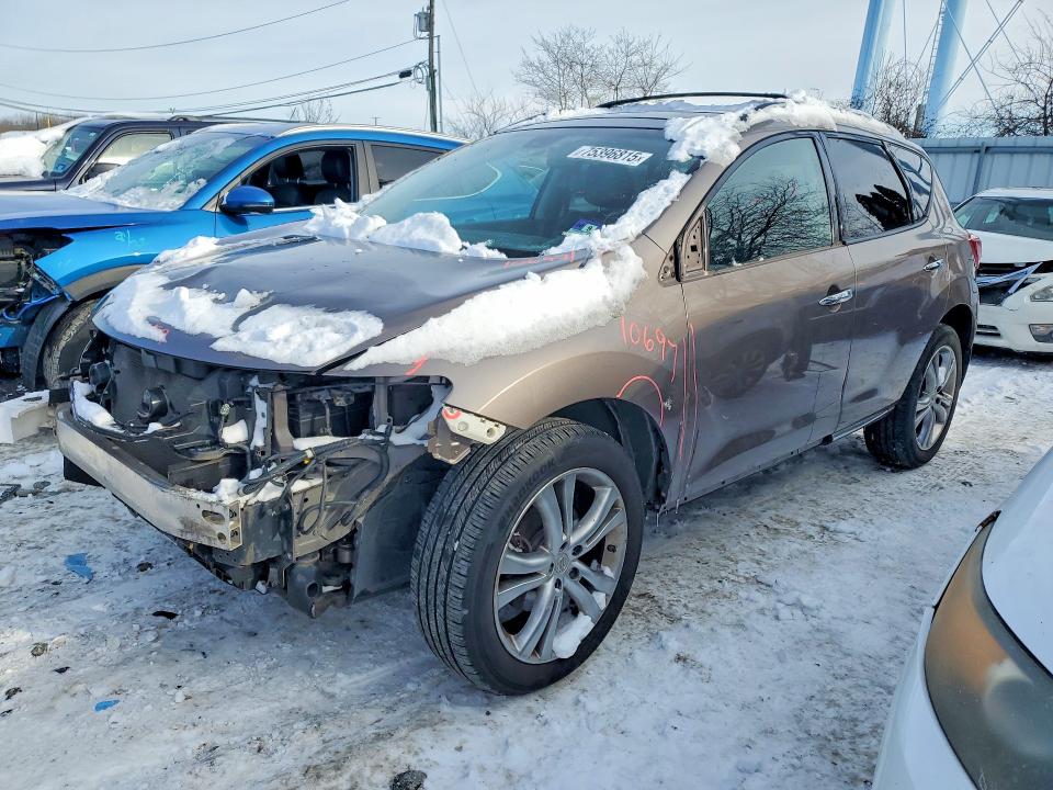 NISSAN MURANO 2011 with VIN JN8AZ1MW6BW170835 - Photo from auction