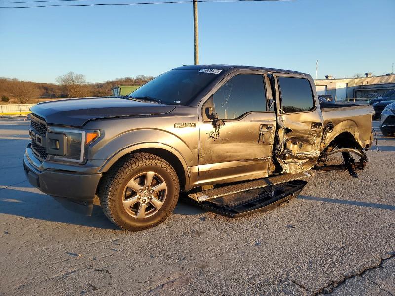 FORD F150 SUPER 2018 with VIN 1FTEW1CP0JKC91091 - Photo from auction