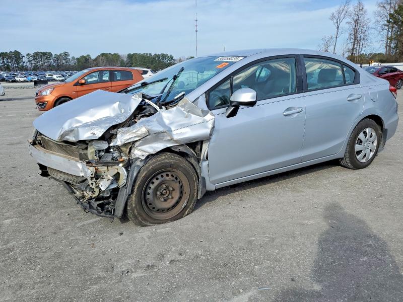 Photo 1 from auction – 2013 HONDA CIVIC LX with VIN 2HGFB2F5XDH534788