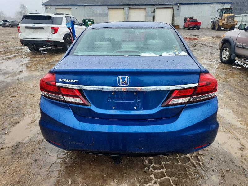 Photo 6 from auction – 2013 HONDA CIVIC LX with VIN 19XFB2F58DE095701