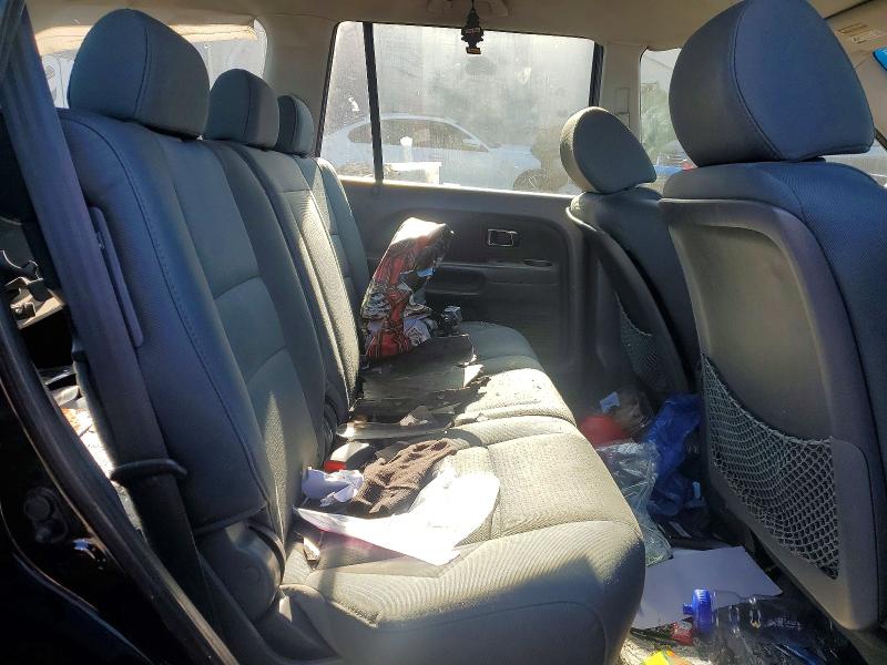 Photo 11 from auction – 2006 HONDA PILOT LX with VIN 2HKYF18156H559303