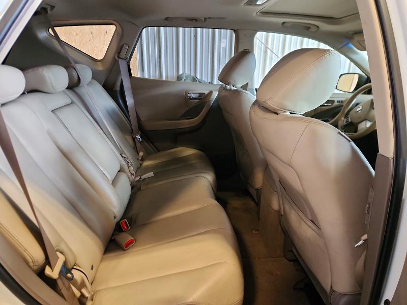 Photo 10 from auction – 2007 NISSAN MURANO SL with VIN JN8AZ08T27W512976