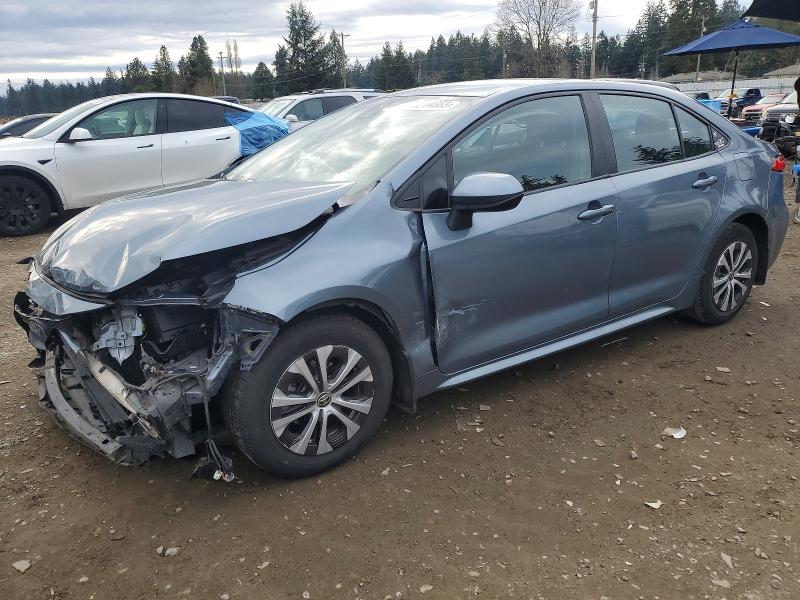 TOYOTA COROLLA LE 2022 with VIN JTDEAMDE9NJ047349 - Photo from auction