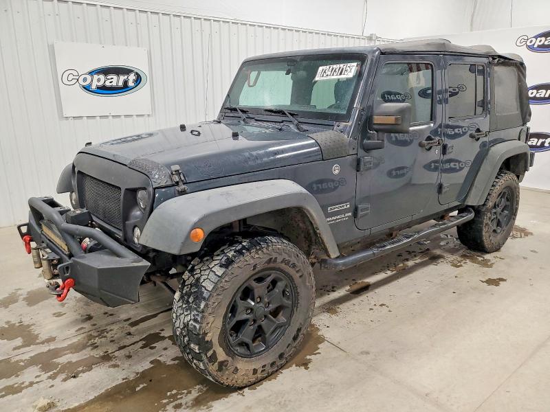 JEEP WRANGLER U 2017 with VIN 1C4BJWDG4HL522057 - Photo from auction