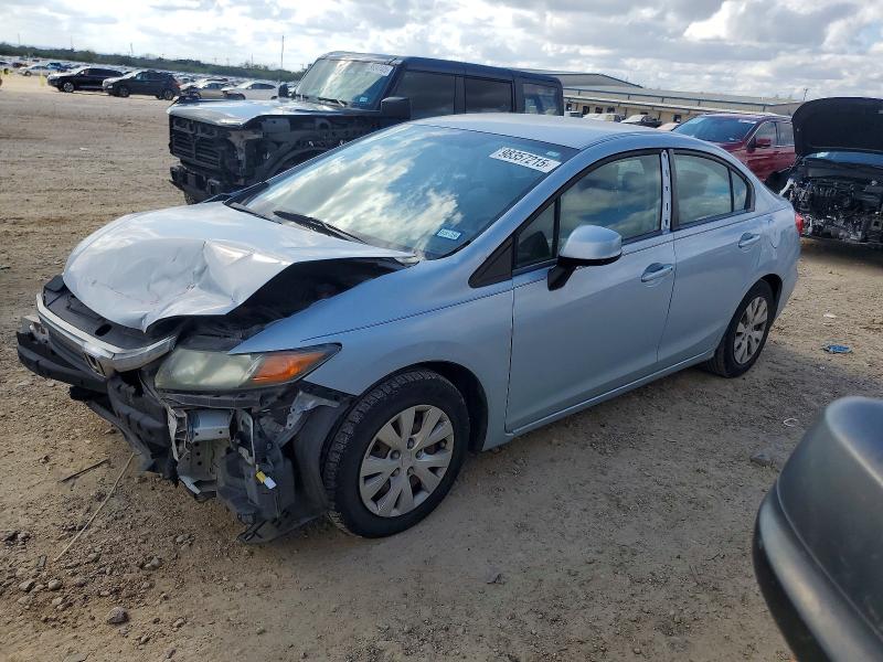 HONDA CIVIC 2012 with VIN 2HGFB2F53CH527566 - Photo from auction