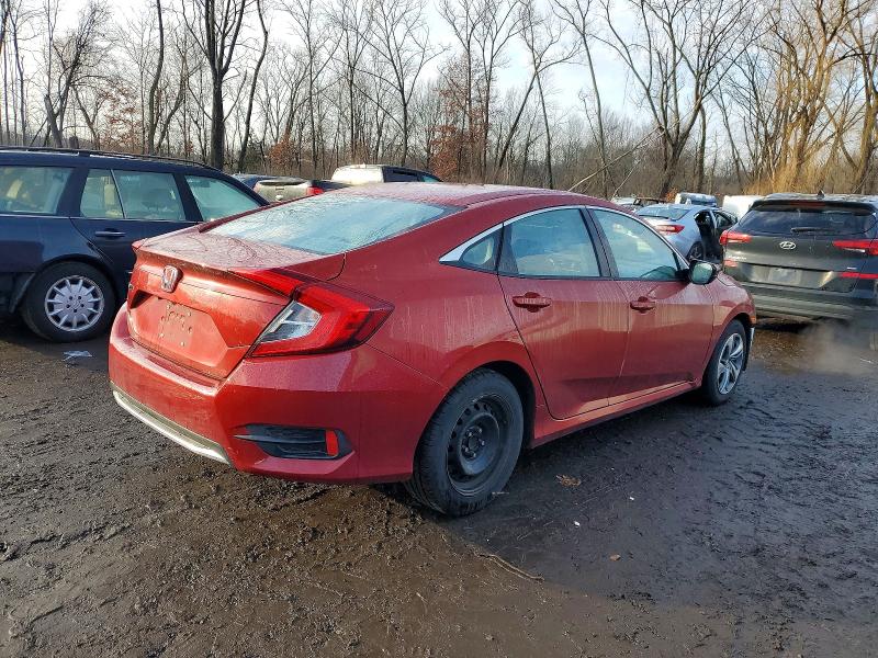 Photo 3 from auction – 2019 HONDA CIVIC LX with VIN 2HGFC2F61KH539722