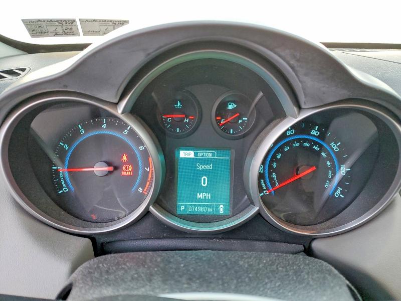 Photo 9 from auction – 2014 CHEVROLET CRUZE LT with VIN 1G1PC5SB0E7444780