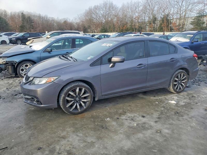 HONDA CIVIC EXL 2014 with VIN 2HGFB2F93EH528609 - Photo from auction