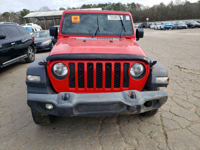 Photo 5 from auction – 2020 JEEP GLADIATOR with VIN 1C6HJTAGXLL162080
