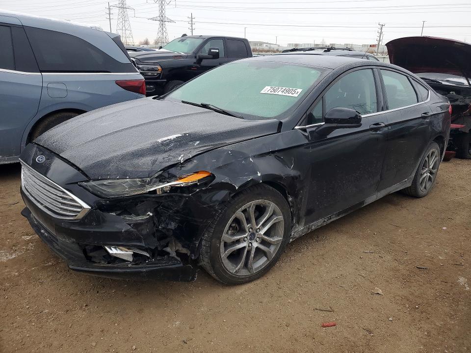FORD FUSION 2017 with VIN 3FA6P0HD2HR390517 - Photo from auction