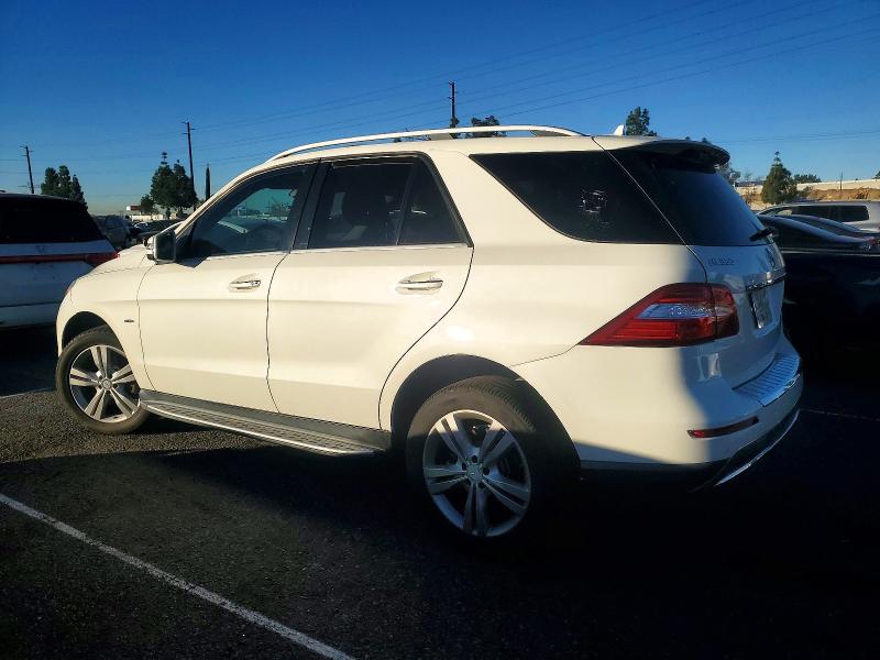 Photo 2 from auction – 2012 MERCEDES-BENZ ML with VIN 4JGDA2EB8CA070697