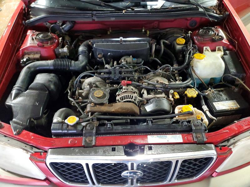 Photo 11 from auction – 2001 SUBARU FORESTER S with VIN JF1SF65511H765452