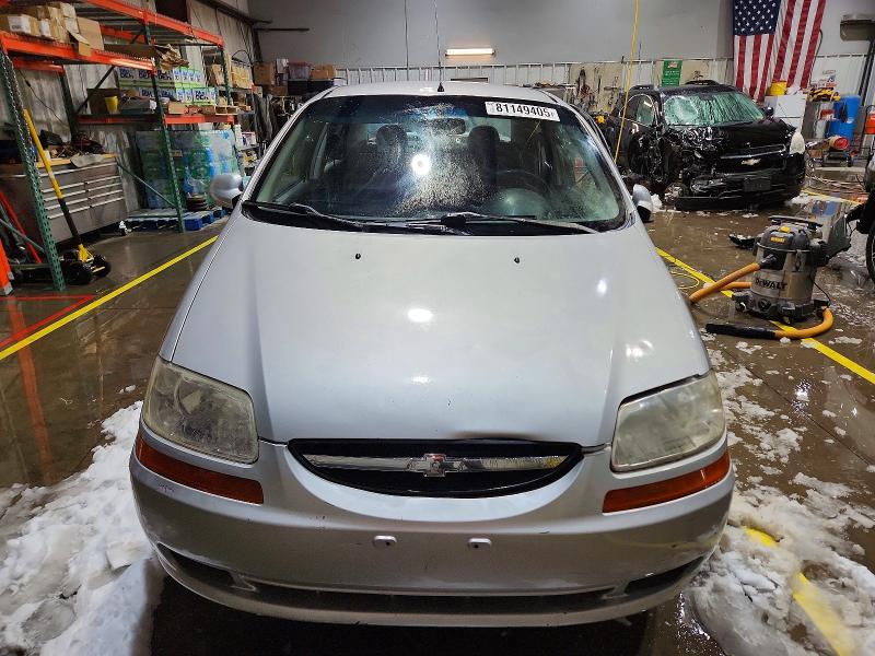 Photo 5 from auction – 2006 CHEVROLET AVEO with VIN KL1TD56666B621841