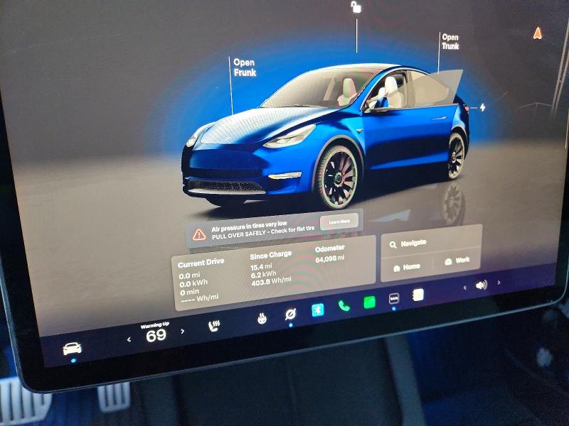 Photo 9 from auction – 2022 TESLA MODEL Y with VIN 7SAYGDEF5NF437684