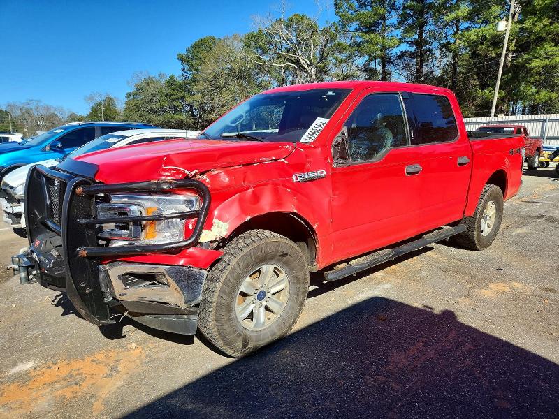 FORD F150 SUPER 2018 with VIN 1FTEW1E58JFA07324 - Photo from auction