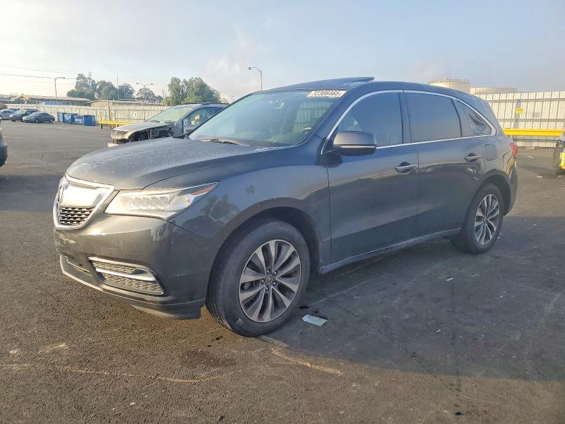 ACURA MDX 2016 with VIN 5FRYD4H45GB021037 - Photo from auction