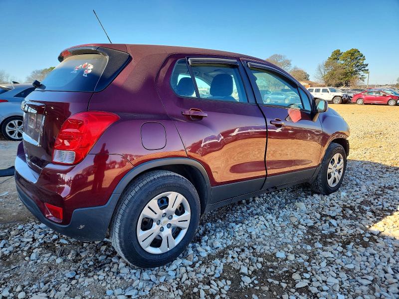 Photo 3 from auction – 2017 CHEVROLET TRAX LS with VIN 3GNCJKSB8HL149217