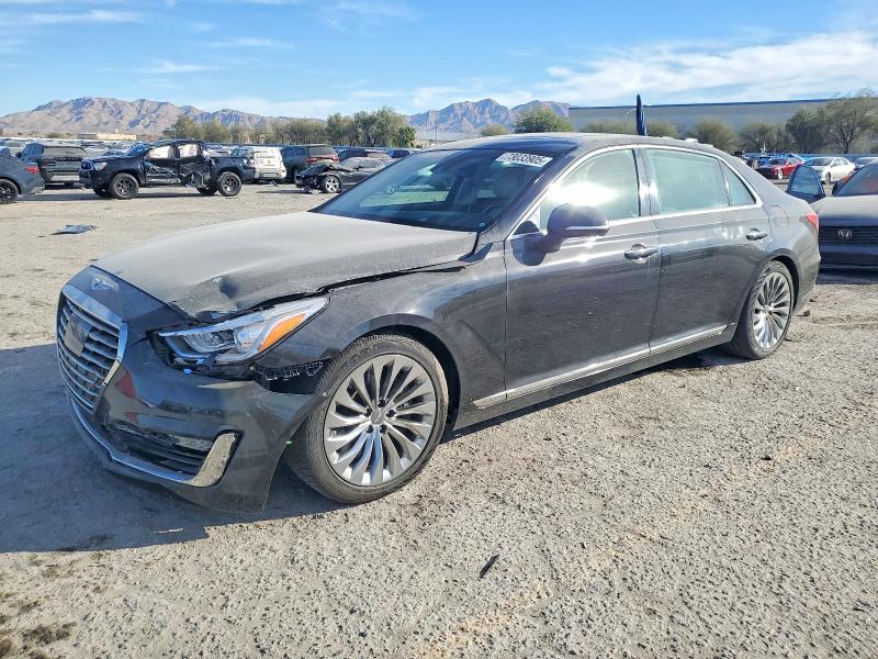 GENESIS G90 PREMIU 2018 with VIN KMHG34JA4JU044853 - Photo from auction