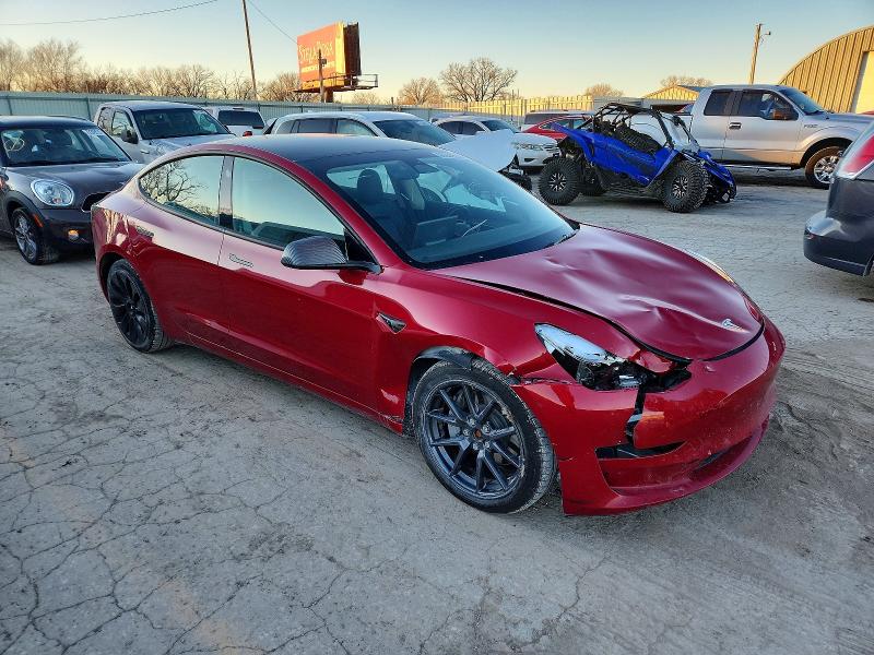 Photo 4 from auction – 2023 TESLA MODEL 3 with VIN 5YJ3E1EB8PF621349
