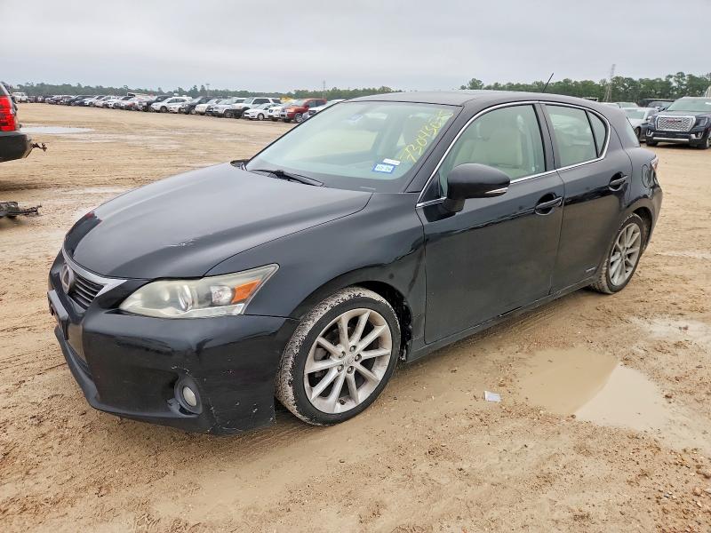 LEXUS CT 200 2011 with VIN JTHKD5BH9B2044713 - Photo from auction