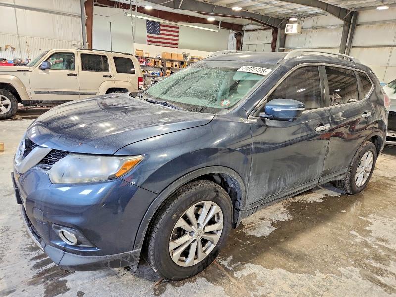 NISSAN ROGUE S 2015 with VIN 5N1AT2MKXFC835884 - Photo from auction