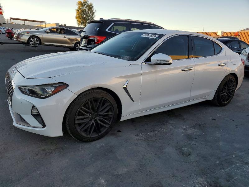 GENESIS G70 ADVANC 2019 with VIN KMTG64LAXKU033366 - Photo from auction