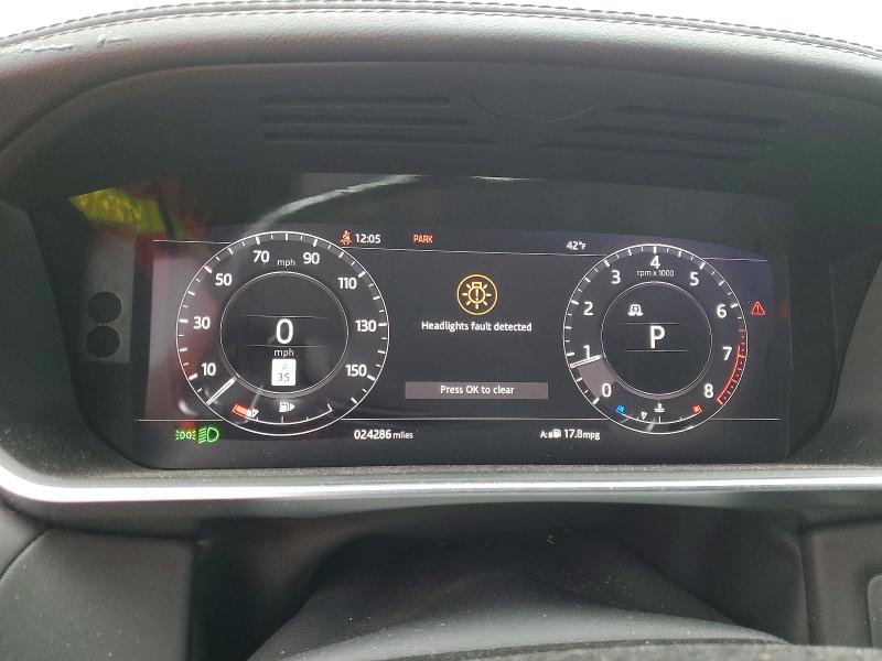 Photo 9 from auction – 2021 LAND ROVER RANGE ROVE with VIN SALWR2SU2MA751718
