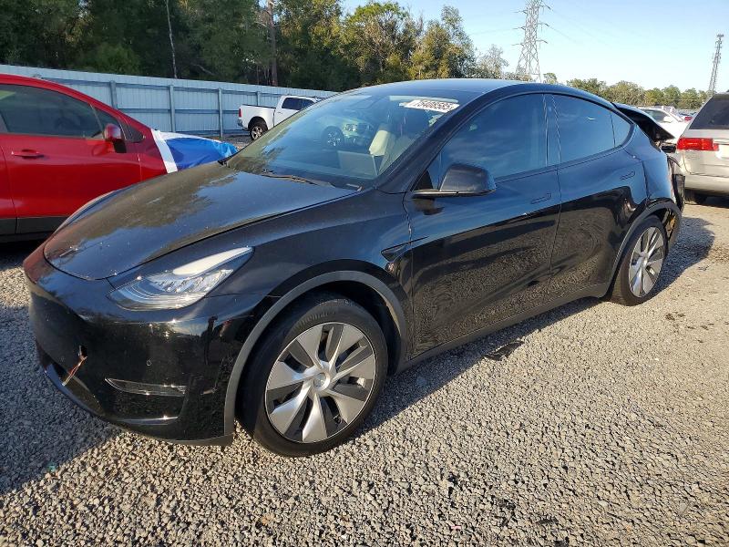 TESLA MODEL Y 2021 with VIN 5YJYGDEDXMF109476 - Photo from auction